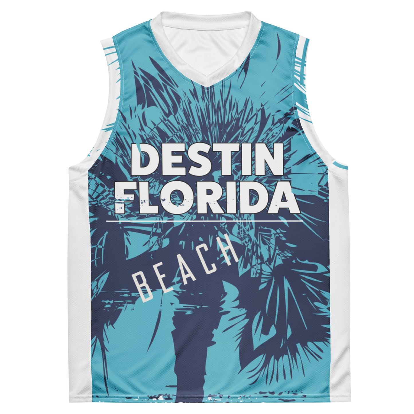 Destin Beach Elegance: Eco-Friendly High-Performance Jersey for Style and Sustainability